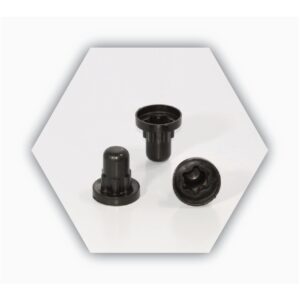 NUT CAP BLACK 40 TO 60MM