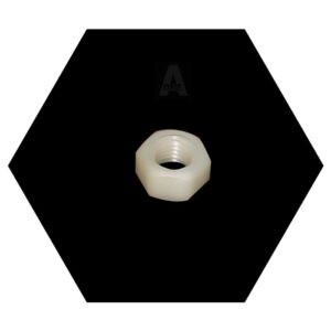 M12 NYLON NUT FOR NYLON BOLT